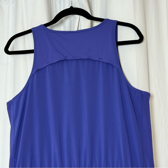 Athleta Expedition Skort Dress Romper Mesh Shorts Size 14 Blue - Picture 11 of 16